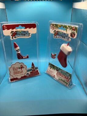 world smallest Elf On The Shelf & Stocking